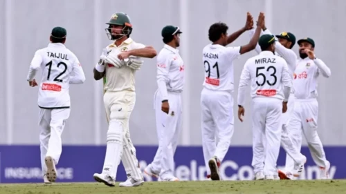 অস্ট্রেলিয়া ডারউইন টেস্টে প্রথম দিনেই বাংলাদেশের দাপট